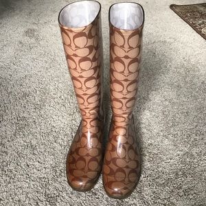 Coach Rain Boots